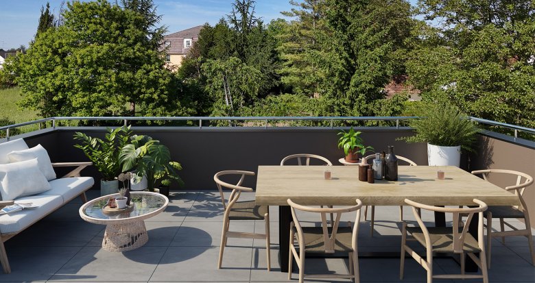 Achat / Vente immobilier neuf Offendorf environnement calme proche frontière (67850) - Réf. 12663