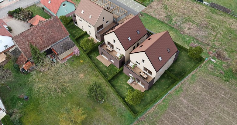 Achat / Vente immobilier neuf Offendorf environnement calme proche frontière (67850) - Réf. 12663