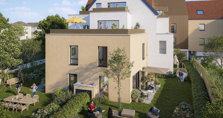 Achat / Vente immobilier neuf Strasbourg à 15 min du centre-ville en tramway D (67000) - Réf. 11809
