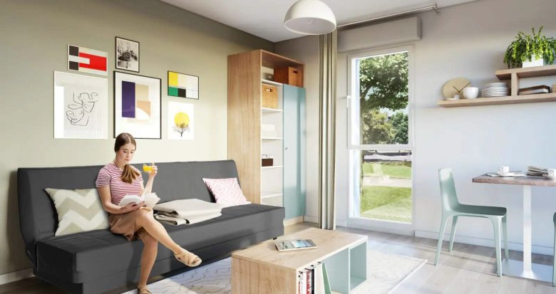 Achat / Vente immobilier neuf Strasbourg Meinau aux portes du centre-ville (67000) - Réf. 12744