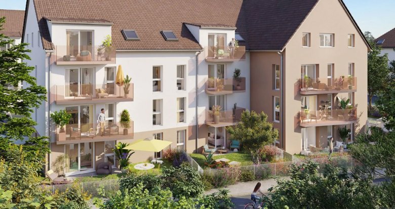 Achat / Vente immobilier neuf Wintzenheim à 10 minutes de Colmar (68920) - Réf. 13598