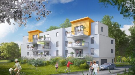 Programme immobilier neuf LES JARDINS DE L'ILL - Altkirch : Résidence T2–T4 avec luminosité optimale et garages sécurisés proche des commerces (68130) - Référence : 1257