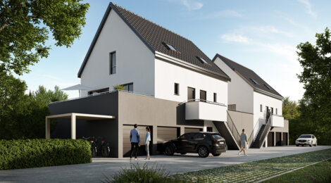 Programme immobilier neuf Les duos de Beinheim - Beinheim à proximité de Seltz (67930) - Référence : 8622