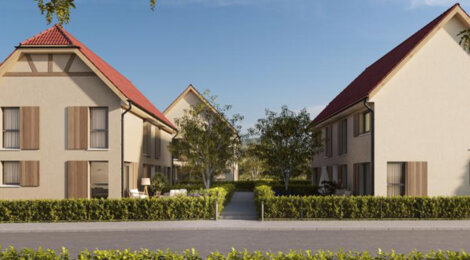 Programme immobilier neuf les carrés signature - Berstett près du centre de Strasbourg (67370) - Référence : 13847
