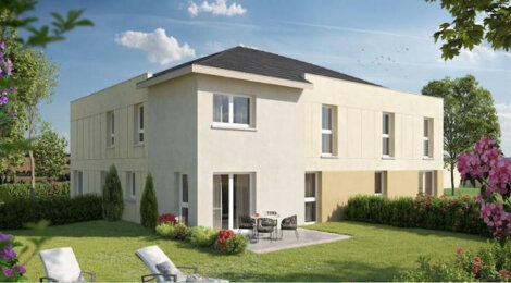 Programme immobilier neuf LES CARRÉS ROSALIA - Biesheim : Résidence moderne avec espaces extérieurs et confort optimisé proche des commodités (68600) - Référence : 4499
