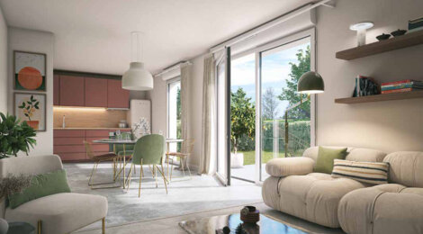 Programme immobilier neuf Les Jardins Sophoras - Bischheim à quelques minutes de Strasbourg (67800) - Référence : 15928