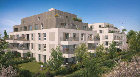 Programme immobilier neuf Les Jardins Sophoras - Bischheim à quelques minutes de Strasbourg (67800) - Référence : 15928