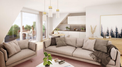 Programme immobilier neuf VILLAS L'ECRIN - Bischoffsheim : logements neufs sécurisés et verdoyants proche des commodités (67870) - Référence : 7870