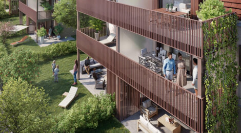 Programme immobilier neuf VILLAS L'ECRIN - Bischoffsheim : logements neufs sécurisés et verdoyants proche des commodités (67870) - Référence : 7870