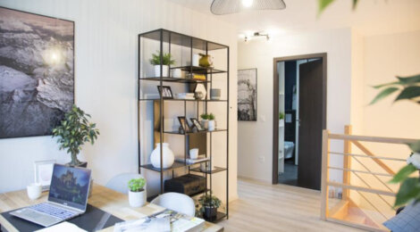 Programme immobilier neuf LES CARRES FLORE - Duppigheim : Résidence T4 avec cadre familial et confort moderne proche des transports (67120) - Référence : 5527