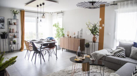 Programme immobilier neuf LES CARRES FLORE - Duppigheim : Résidence T4 avec cadre familial et confort moderne proche des transports (67120) - Référence : 5527