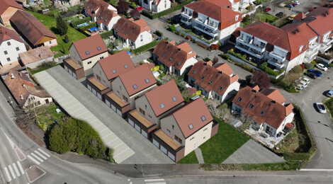 Programme immobilier neuf Les duos du Ried - Ebersheim secteur résidentiel près du bus A et gare TER (67600) - Référence : 13853
