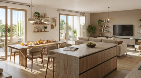 Programme immobilier neuf COTE CANAL - Eckwersheim appartements du 2 au 4 pièces dans un village du Bas-Rhin (67550) - Référence : 17679