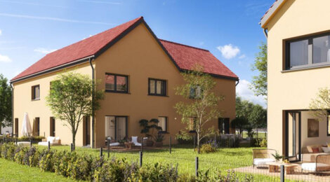 Programme immobilier neuf les carrés arboréa - Ensisheim  village à proximité de Mulhouse (68190) - Référence : 13332
