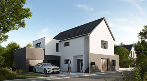 Programme immobilier neuf DUO LOTHAIRE - Erstein à proximité  des bords de l’Ill (67150) - Référence : 9433