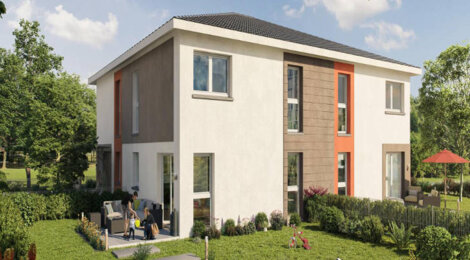 Programme immobilier neuf LES CARRÉS CLINT - Fessenheim : Résidence T4 avec cadre verdoyant et luminosité naturelle proche des espaces naturels (68740) - Référence : 4506