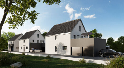 Programme immobilier neuf Les Duos de la Source - Friesenheim : Résidence T3–T5 avec cadre champêtre et confort optimisé proche des commodités (67860) - Référence : 6967