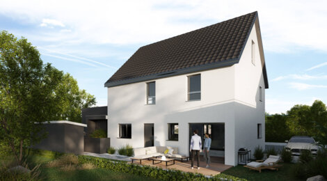 Programme immobilier neuf Les Duos de la Source - Friesenheim : Résidence T3–T5 avec cadre champêtre et confort optimisé proche des commodités (67860) - Référence : 6967