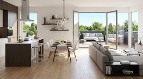 Programme immobilier neuf Duo CCMI - Gambsheim dans un cadre résidentiel proche de Strasbourg (67760) - Référence : 14164