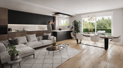 Programme immobilier neuf Les Duos des CALLAS - Gries près du TER vers Haguenau (67240) - Référence : 11025