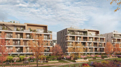 Programme immobilier neuf CONFIDENCES - Haguenau quartier du Parc des Houblonniers proche Strasbourg (67500) - Référence : 13989
