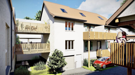 Programme immobilier neuf Villa AUGUSTA - Handschuheim : logements neufs lumineux et spacieux proche de Strasbourg (67117) - Référence : 7416