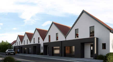 Programme immobilier neuf Les Heureuses du Hameau - Hochfelden : Résidence T4–T5 avec cadre familial et confort optimisé proche des commodités (67270) - Référence : 6091