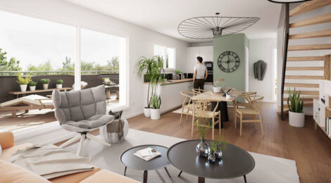 Programme immobilier neuf LES DUOS DES COQUELICOTS - Hochstett un écrin de nature proche de Brumath (67170) - Référence : 11706