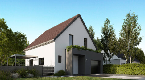 Programme immobilier neuf Maison individuelle - Huttenheim - Huttenheim : logements neufs familiaux avec jardin et garage proche du village (67230) - Référence : 7385