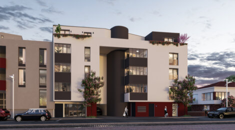 Programme immobilier neuf Résidence HALESIA - Illkirch-Graffenstaden : logements neufs sécurisés et verdoyants proche des transports (67400) - Référence : 15334