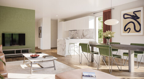 Programme immobilier neuf LES ALLEES DE KLIMT II - Illzach : Résidence T2–T5 avec cadre résidentiel et confort optimisé proche des commodités (68110) - Référence : 6544