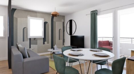 Programme immobilier neuf H2O - Kembs : logements neufs T1–T4 proche de Mulhouse (68680) - Référence : 15933