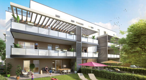 Programme immobilier neuf VIRTUO - Kingersheim : Résidence T2–T4 avec cadre résidentiel et confort optimisé proche des commodités (68260) - Référence : 7169