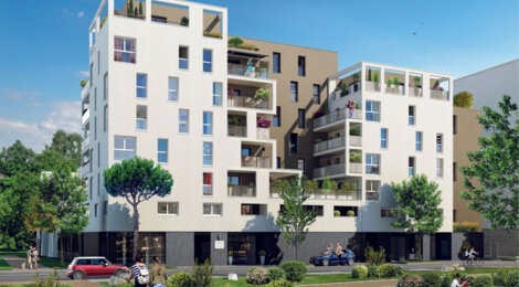 Programme immobilier neuf SIGNATURE - Lingolsheim : Résidence T2–T3 avec cadre écologique et confort moderne proche des commodités (67380) - Référence : 5523