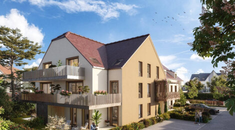 Programme immobilier neuf DOMAINE DE LA BOISSERIE - Lipsheim proche de Strasbourg et de la gare (67640) - Référence : 11806