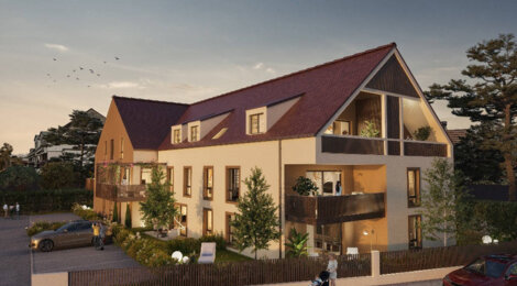 Programme immobilier neuf DOMAINE DE LA BOISSERIE - Lipsheim proche de Strasbourg et de la gare (67640) - Référence : 11806