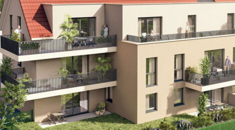 Programme immobilier neuf MELODIA - Lipsheim quartier Chopin 2 entre nature et commodités (67640) - Référence : 17017
