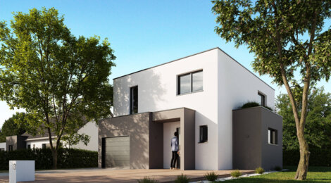 Programme immobilier neuf Maison individuelle - Marckolsheim proche des bords de l’Ancien Canal (67390) - Référence : 8407