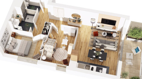 Programme immobilier neuf Carré Sablon - Metz appartements neufs près des Arènes (57000) - Référence : 18060