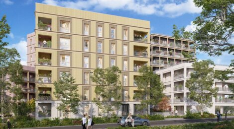 Programme immobilier neuf Les Méliades - Metz cadre urbain durable proche gare et Muse (57000) - Référence : 18064