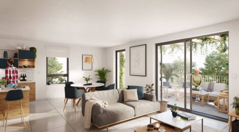 Programme immobilier neuf Les villas des Sources - Mittelhausbergen : logements neufs sécurisés et verdoyants proche des services (67206) - Référence : 8243