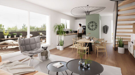 Programme immobilier neuf LES DUOS DE NYSA - Mommenheim proche gare (67670) - Référence : 12755
