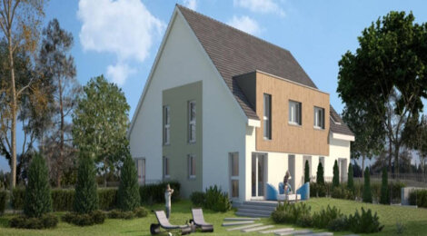 Programme immobilier neuf LES CARRÉS JAZZ - Muespach-Le-Haut : Résidence T5 avec cadre champêtre et proximité de Bâle (68640) - Référence : 3417