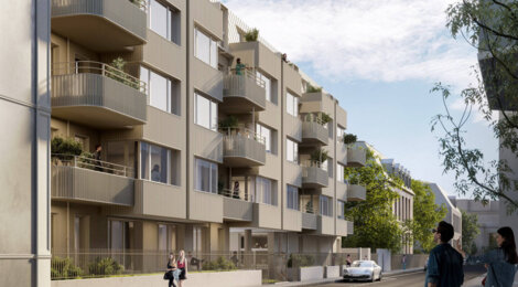 Programme immobilier neuf E[A]ST OPERA - Mulhouse : Résidence studio–T5 avec cadre urbain et confort optimisé proche des commodités (68100) - Référence : 14307