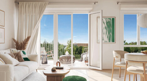 Programme immobilier neuf Les Rives d'Austra - Nancy appartements lumineux près des berges de la Meurthe (54000) - Référence : 18061