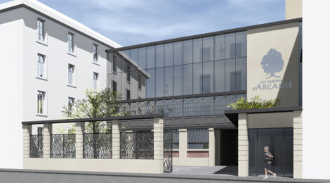 Programme immobilier neuf Les Jardins de Saint Nicolas - Nancy : Appartements studio–T4 duplex dans un cadre historique en centre-ville (54000) - Référence : 1476