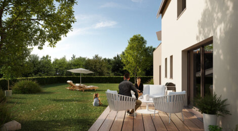 Programme immobilier neuf LES DUOS PANORAMA - Nordhouse proche de Strasbourg accès en 20 min (67150) - Référence : 11253