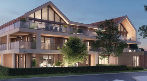 Programme immobilier neuf L'Amiral - Oberschaeffolsheim cadre champêtre à 8 km de Strasbourg (67203) - Référence : 13990