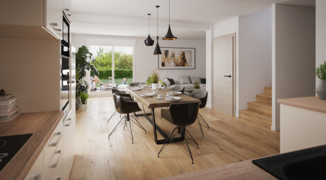 Programme immobilier neuf Maison individuelle - Reichshoffen proche d’Haguenau en 30 min (67110) - Référence : 13233