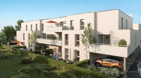 Programme immobilier neuf Les Cadrils - Rixheim à proximité du centre-ville (68170) - Référence : 9120